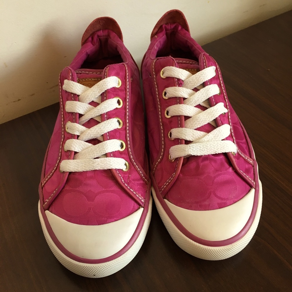 Fuchsia & White